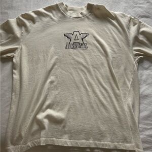 Men’s Large All Saints T-Shirt, cream color